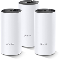 Imagem da oferta Kit 3 Roteadores Gigabit Wifi TP-Link Rede Mesh AC1200 Mbps Dual Band 2.4Ghz e 5.0Ghz 3 em 1 DECO M4