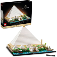 Imagem da oferta LEGO Architecture Grande Pirâmide de Gizé 1476 Peças - 21058