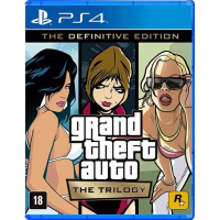 Imagem da oferta Gta The Trilogy The Definitive Edition Ps4 Br Midia Fisica