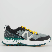 Imagem da oferta Tênis New Balance Fresh Foam X Hierro V7 Preto e Verde