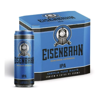 Imagem da oferta Cerveja Eisenbahn American IPA lata 350ml - Pack 6 un.