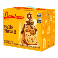 Imagem da oferta Cesta De Natal Bauducco G - 20 Itens 2,755kg