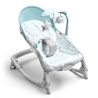 Imagem da oferta Cadeira de balanço e descanso Multikids 0-18kgs vibratória Spice - BB292