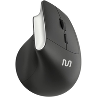 Imagem da oferta Mouse Sem Fio Vertical Clique Silencioso 1600dpi Preto Multilaser - MO384