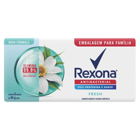 Imagem da oferta 6 Unidades Sabonete em Barra Rexona Antibacterial Fresh 84g