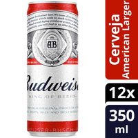 Imagem da oferta Cerveja Budweiser American Lager 12 Unidades