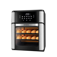 Imagem da oferta Fritadeira Elétrica Sem Óleo Air Fryer Oven 2 em 1 Mondial AFON-12L-BI 12L Digital Preta/Inox - 110V