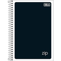 Imagem da oferta Tilibra - Caderno Espiral Capa Flexível 1/4 Zip Preto 48 Folhas