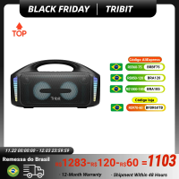 Imagem da oferta Tribit portátil bluetooth speaker 90w explosão stormbox ipx7 impermeável do partido camping speaker 30h play