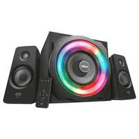 Imagem da oferta Caixa de Som Trust Tytan RGB Speaker 2.1 120W Preto - GXT 629