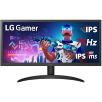 Imagem da oferta Monitor Gamer LG 25.7" UltraWide Full HD 75Hz 1ms Preto 26WQ500-B.AWZM