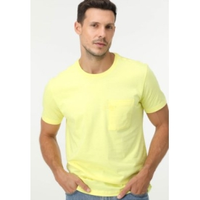 Imagem da oferta Camiseta Aramis Com Bolso Amarela