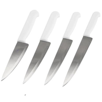 Imagem da oferta Kit 4 Faca Profissional Aço Inox Chef Cozinha Churrasco