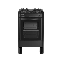 Imagem da oferta Fogão 4 Bocas Esmaltec Preto Mesa de Vidro Agata Glass 4090 - Bivolt