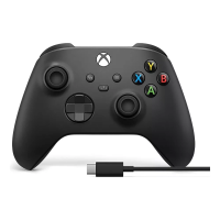 Imagem da oferta Controle joystick sem fio Microsoft Xbox Carbon Black preto