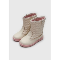 Imagem da oferta Bota Infantil Molekinha Matelassê Off-White