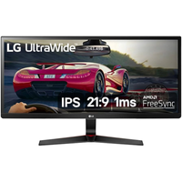 Imagem da oferta Monitor Gamer LG Pro Gamer 29" IPS UltraWide FHD 75Hz 1ms FreeSync Preto 29UM69G-B.AWZM