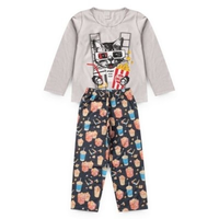 Imagem da oferta Pijama Infantil Menino Longo Cinema - Molekada