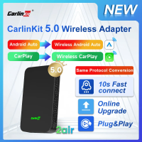 Imagem da oferta Adaptador Wireless Carlinkit 5.0 2air Carplay Android Auto sem fio 2.4g & 5.8 ghz