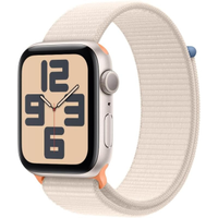 Imagem da oferta Apple Watch SE GPS Caixa estelar de alumínio 44 mm Pulseira loop esportiva estelar