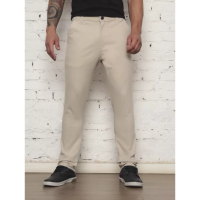 Imagem da oferta Calça Masculina De Sarja Premium Esporte Fino Bolso Faca