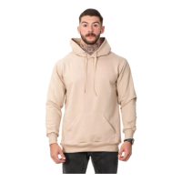 Imagem da oferta Moletom Liso Masculino Flanelado Blusa De Frio Com Capuz