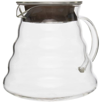 Imagem da oferta Mimo Style Jarra para Café de Vidro Borossilicato com Tampa e Alça Capacidade de 650ml Ideal Para Servir Café Chá