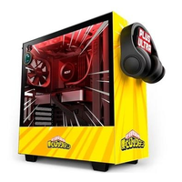 Imagem da oferta Gabinete Gamer NZXT H510i Rivals Edição Limitada Mid Tower RGB ATX Lateral em Vidro Lateral Amarelo - CA-H510I-MH-RV