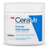 Imagem da oferta Cerave Creme Hidratante Corporal Sem Fragrância Textura Cremosa e Ácido Hialurônico 454g