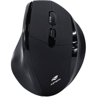 Imagem da oferta C3Tech Mouse sem fio Preto M-W120BK - formato ergonomico projetado para oferecer conforto com 6 Botões ate 1600DPI