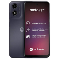 Imagem da oferta Smartphone Motorola Moto G04s - 128GB 4GB RAM + 4GB RAM Boost Camera 16MP com Moto AI sensor FPS lateral Grafite