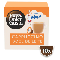 Imagem da oferta Cápsulas Café Cappuccino Moça Doce de Leite - 10 Cápsulas