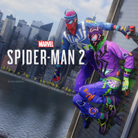 Imagem da oferta Pacote de Trajes "Estiloso" e "Do Pedaço" do Jogo Marvel's Spider-Man 2 - PS5 & PS5 Pro