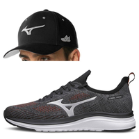 Imagem da oferta Tênis Mizuno Cool Ride + 1 Boné Aba Curva Mizuno Prime - Unissex