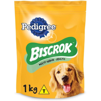 Imagem da oferta Biscoito Pedigree Biscrok Para Cães Adultos Multi 1 Kg