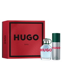 Imagem da oferta Kit Hugo Boss Coffret Perfume Hugo Man Eau de Toilette Masculino 75 ml + Desodorante 150 ml Caixa Vermelha