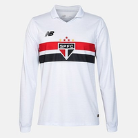 Imagem da oferta Camisa São Paulo I 24/25 s/n° Torcedor New Balance Manga Longa Masculina