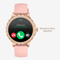 Imagem da oferta Smartwatch Relógio Inteligente My Watch G Power Haiz Tela Full Touch 1.24" Resistente á Água IP67 Assistente de Voz F