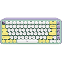 Imagem da oferta Teclado Mecânico Sem Fio Logitech POP Keys Switch Brown Bluetooth Teclas Emoji Personalizáveis USB Daydream - 920-010711