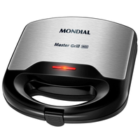 Imagem da oferta Sanduicheira Mondial Master Grill S-20 - Preto/Inox - 110V