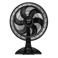 Imagem da oferta Ventilador Arno 2 em 1 Turbo Force Preto VF42 220 Volts