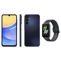 Imagem da oferta Smartphone Samsung Galaxy A15 128GB 5G + Smartband Galaxy Fit3