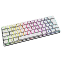 Imagem da oferta Teclado Mecânico Gamer KBM! GAMING TG600 Branco 60% e ABNT2 RGB Switch Gateron Red - KGTG600BRVR