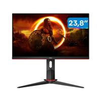 Imagem da oferta Monitor Gamer AOC 24" Full HD HDMI 165Hz 1ms 24G2S/BK com Ajuste de Altura