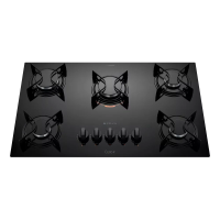 Imagem da oferta Cooktop 5 Bocas A Gás Atlas U Top Mesa De Vidro Preto Bivolt 110V/220V