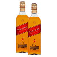 Imagem da oferta Kit Whisky Johnnie Walker Red Label 750ml com 2 unidades