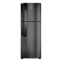 Imagem da oferta Geladeira com freezer inverter Electrolux IF56 con capacidad de 474L 127V -black inox