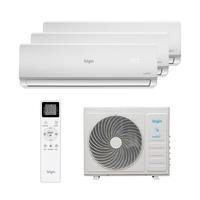 Imagem da oferta Ar Condicionado Multi Split Inverter Elgin Hw R-32 Wifi 27.000 Btus (3x Evap 12.000) Quente/frio 220V Monofásico