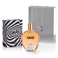 Imagem da oferta Kit Gkay Desodorante Colônia Feminina 75ml + Colar Exclusivo