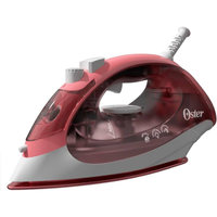 Imagem da oferta Ferro de Passar a Vapor Oster Aeroceramic Base Cerâmica 220V Vermelho 1400W GCSTBS5053